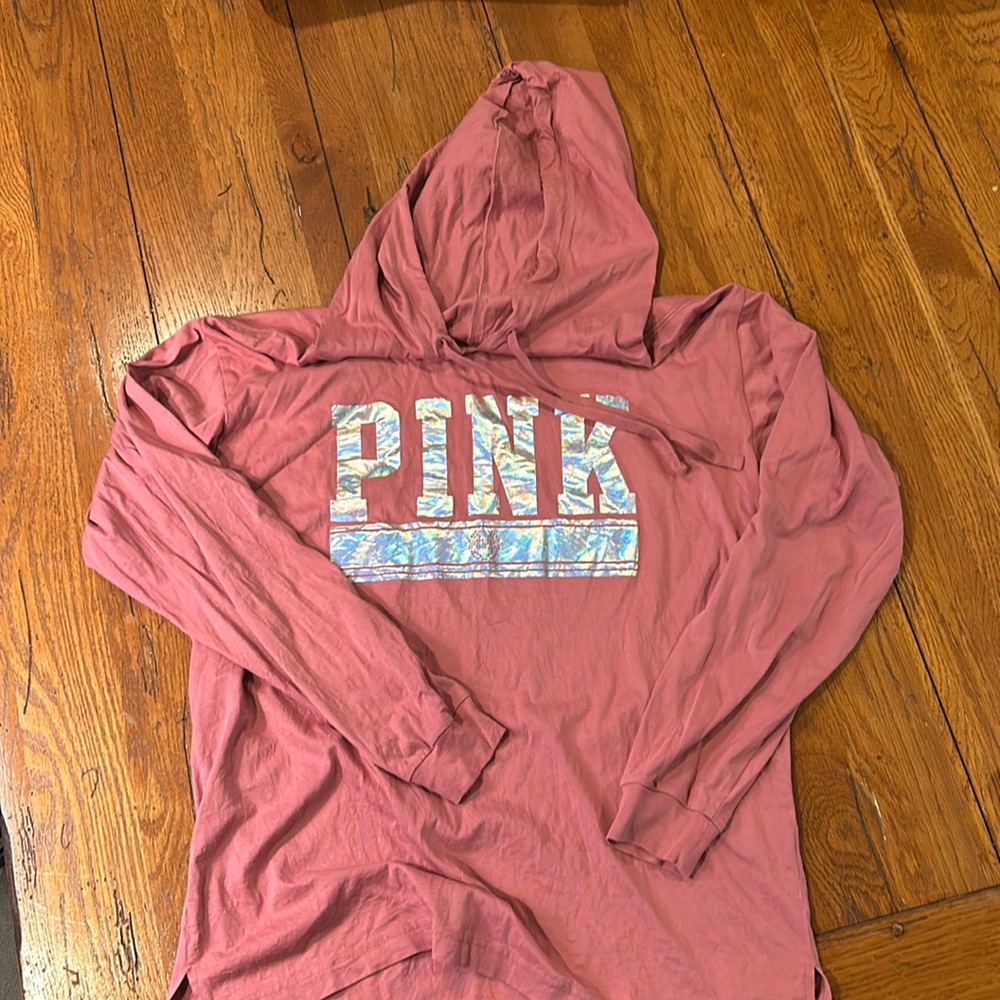 PINK hooded sweatshirt